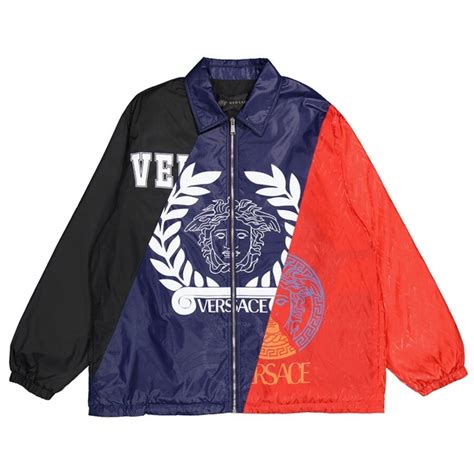 versace compilation jacket|Versace jackets outlet.